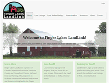 Tablet Screenshot of fingerlakeslandlink.org